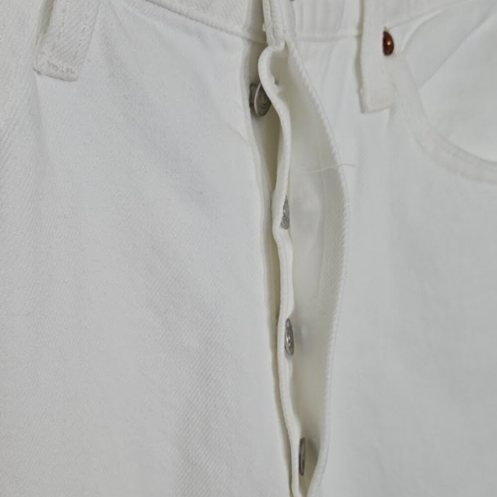 RE/DONE high rise loose long denim Sz 30 NEW - Picture 3 of 8